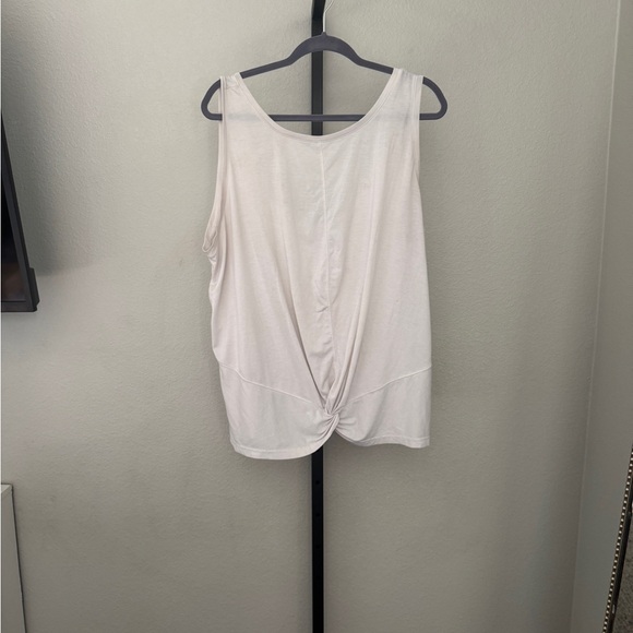 Athleta Tops - Athleta White Twist-Front Tank Top